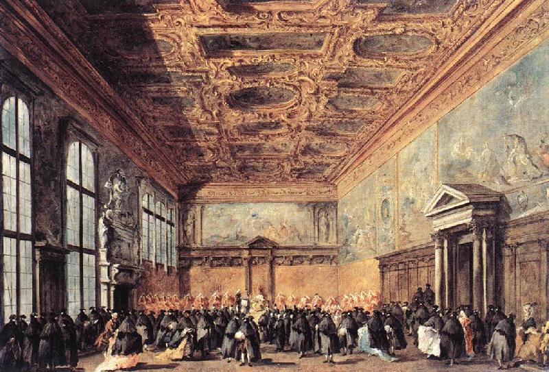 GUARDI, Francesco Audience Granted by the Doge dfh